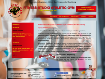 athletic-gym.info website preview