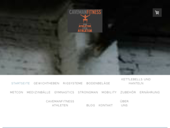 cavemanfitness-shop.net website preview
