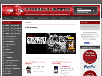 fitness-xl-shop.de website preview