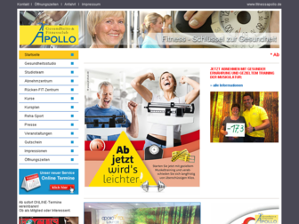 fitnessapollo.de website preview