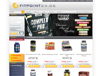 fitpoint24.de website preview