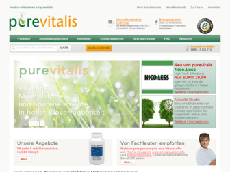 purevitalis.de website preview