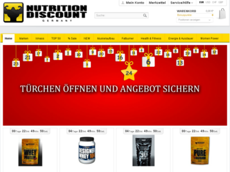 nutrition-discount.de website preview