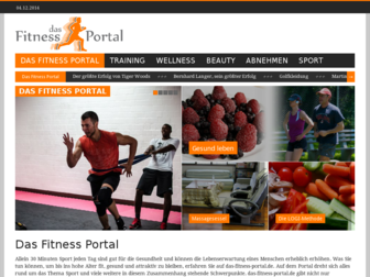 das-fitness-portal.de website preview