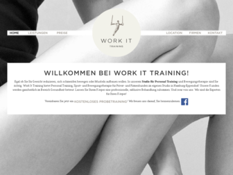 workittraining.de website preview