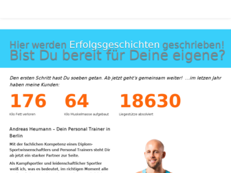 heumann-personaltraining.berlin website preview