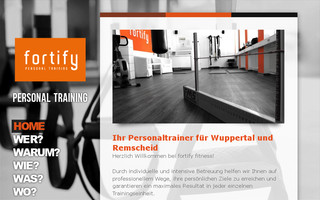 fortify-fitness.de website preview