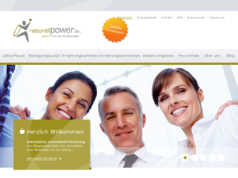 naturellpower.de website preview