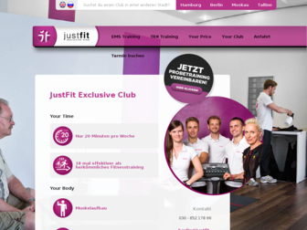 justfit-club.com website preview