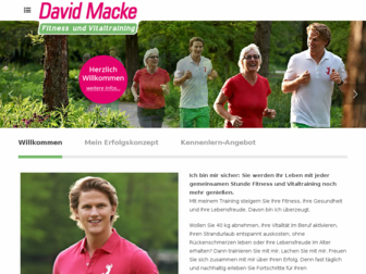 davidmacke.de website preview