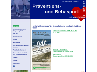sc-hassel-gesundheitssport.de website preview