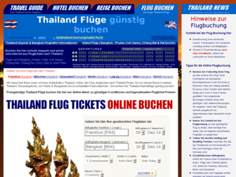 thailand-flug-buchen.de website preview