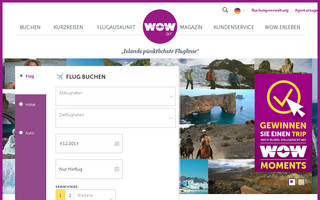 wow-air.de website preview