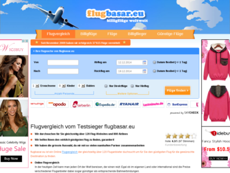 flugbasar.eu website preview