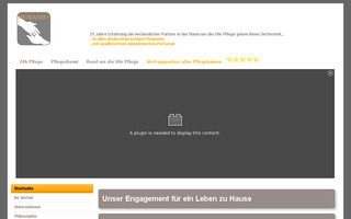 humanis-pflege.de website preview