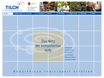 tilch-pflege.de website preview