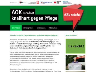 knallhart-gegen-pflege.de website preview