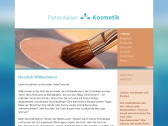 kaiser-kosmetik.ch website preview