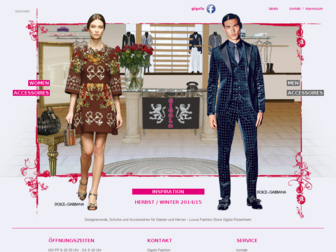 gigolo-fashion.de website preview