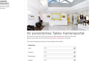 jobs.takko-fashion.com website preview
