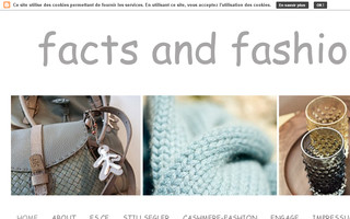 facts-and-fashion.blogspot.com website preview