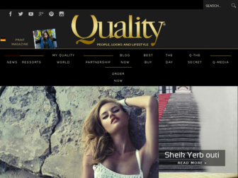 quality-magazine.ch website preview