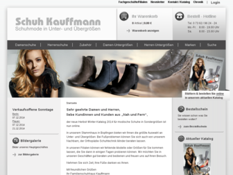 schuh-kauffmann.de website preview