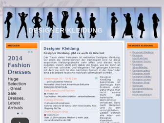 designer-kleidung.net website preview