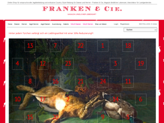 franken-cie.de website preview