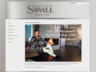 sawallmoden.de website preview