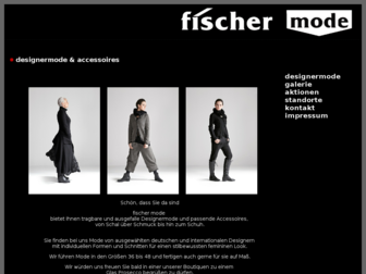 fischer-mode.de website preview