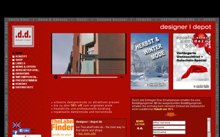 designer-depot.net website preview
