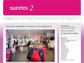 abendmode-schuhe-sweetex2.de website preview