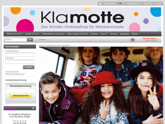 klamotte-shop.info website preview