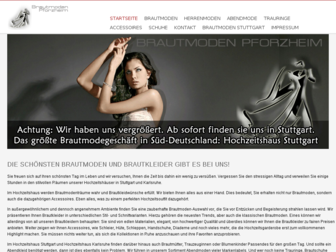 brautmoden-pforzheim.de website preview