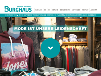 burghaus-mode.de website preview