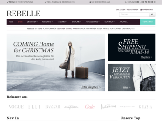 rebelle.com website preview