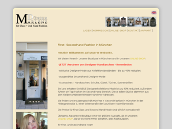 first-second-fashion.de website preview