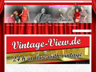 vintage-view.de website preview