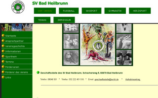 sv-bh.de website preview