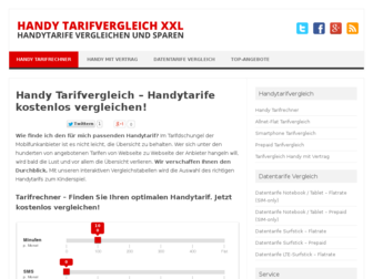 handytarifvergleich-xxl.de website preview