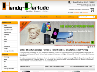handy-park.de website preview