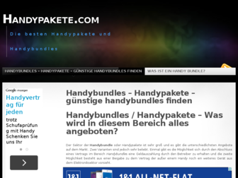 handypakete.com website preview