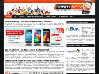 handybude.handy-netz24.de website preview