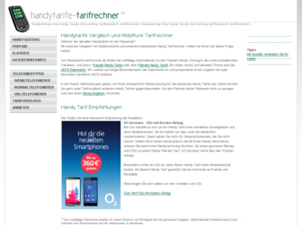 handytarife-tarifrechner.de website preview