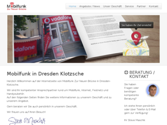 mobilfunk-klotzsche.de website preview