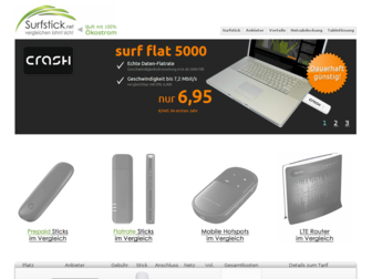 surfstick.net website preview