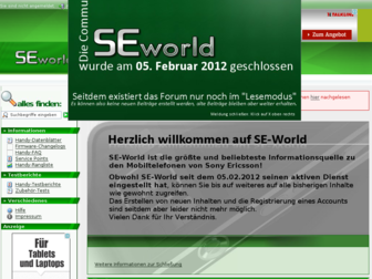se-world.info website preview