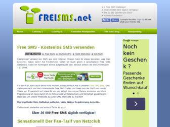 frei-sms.info website preview