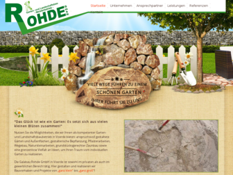 rohde-landschaftsbau.de website preview